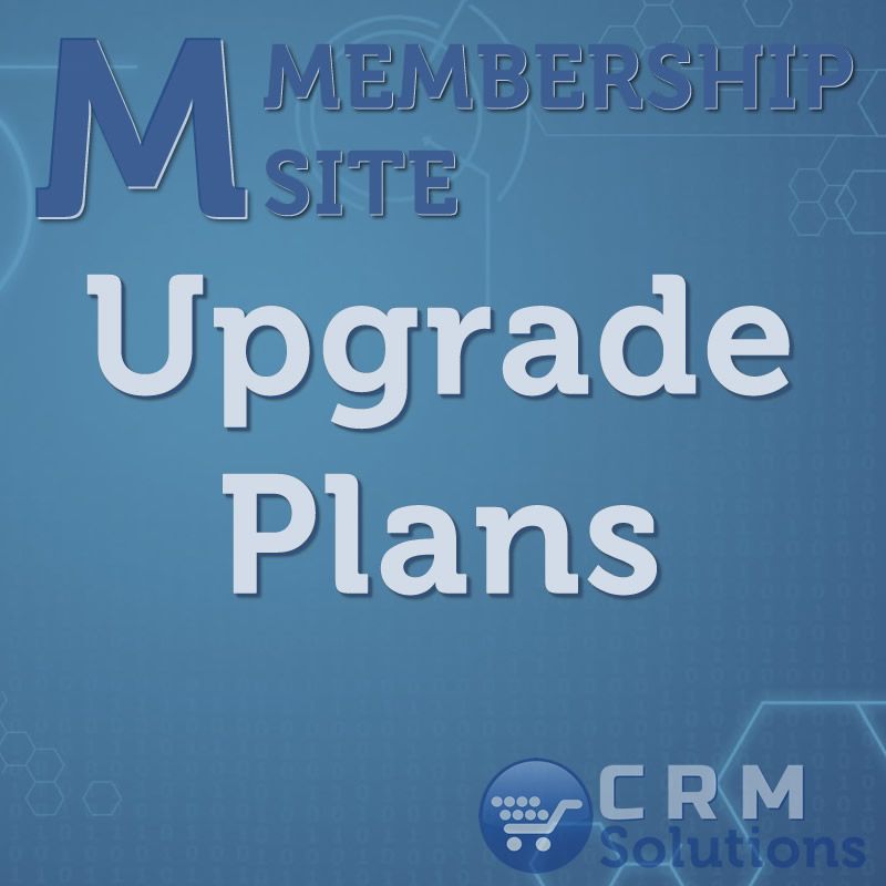 Member Site Upgrade Plans