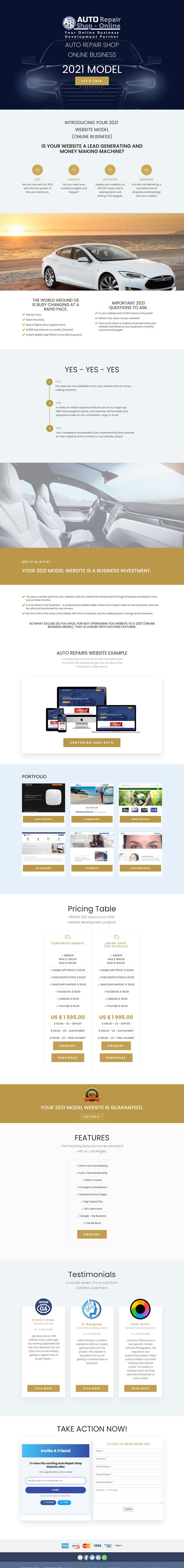 Auto Repair Shop Online