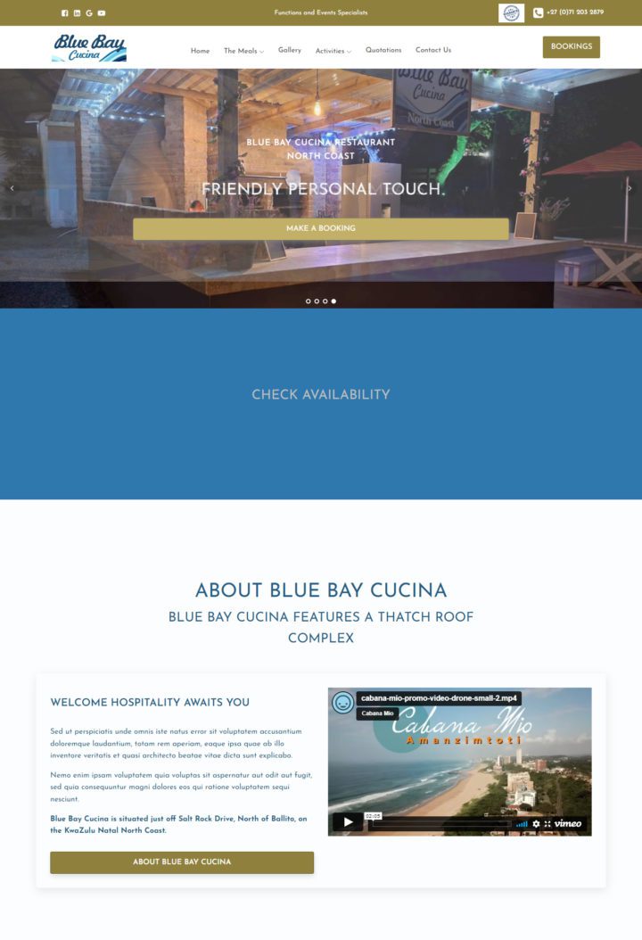 blue bay cucina 2000a