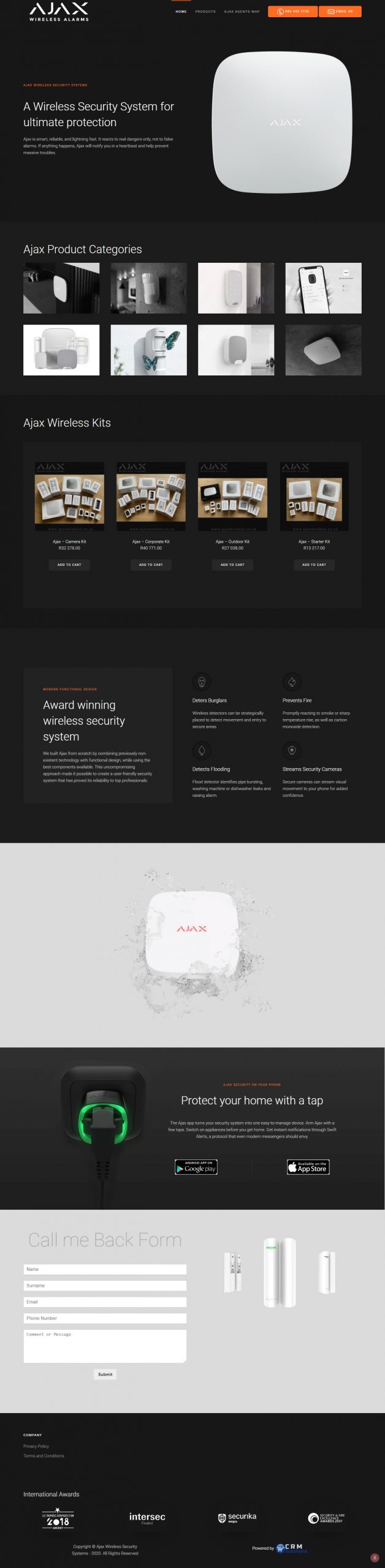 Ajax Wireless Security Systems