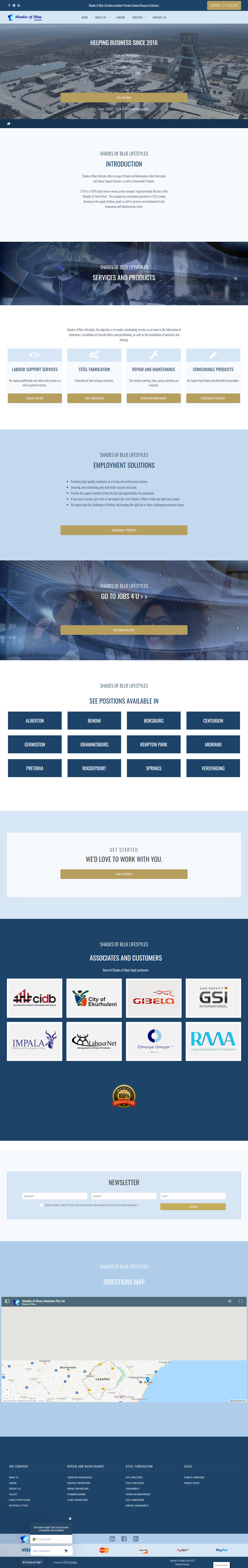 Shades of Blue Lifestyle